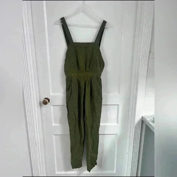 Rue Stiic HATTIE OVERALLS in khaki mustang - Picture 3 of 7